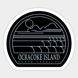 Ocracoke Island, NC Summertime Vacationing Sticker